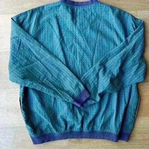 Lyle & Scott Scotland Plaid Long Sleeve Windbreaker - Picture 8 of 9